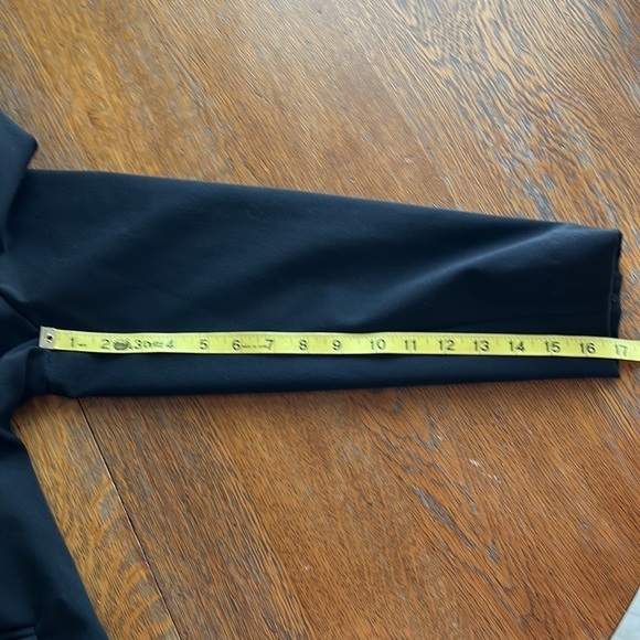 Eddie Bauer Black blazer classic button down front pockets heavy weight size 16 - Picture 10 of 15